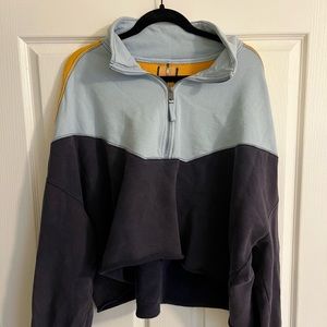 Free People Quarter-zip sweatshirt